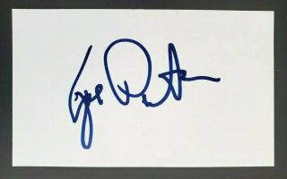 Joe Pantoliano Signed Index Card 3x5 Autograph - Goonies The Matrix