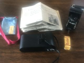 American Girl Kit’s Reporter Set For 18 " Doll Newspaper Camera Film Shoulder Bag