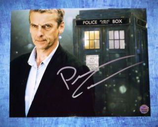 Peter Capaldi Hand Signed 8x10 Photo Doctor Who