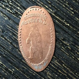 Brookfield Zoo Standing Bear Smashed pressed elongated penny P4749 2