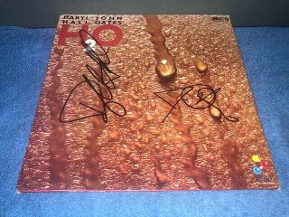 Daryl Hall & John Oates Autographed Signed H2o Album Lp