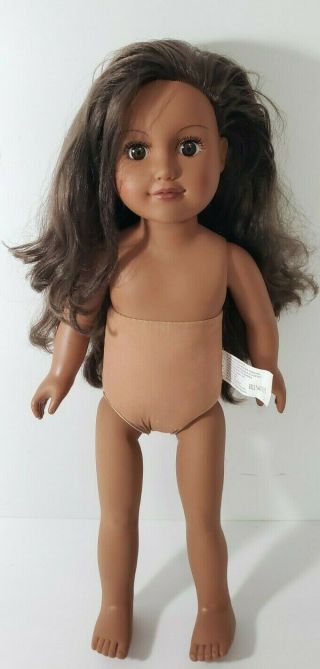 Hk City Toys 18 " Doll Hispanic Or American Indian Doll