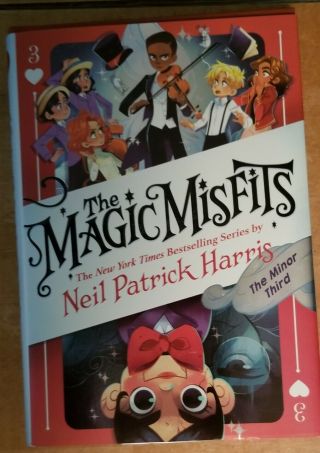 Neil Patrick Harris Signed Magic Misfits Book Part 3 How I Met Your Mother Jsa