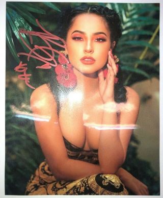 Becky G Authentic Hand Signed Autograph 8x10 Photo With
