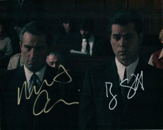 Robert Deniro Ray Liotta Autographed 8x10 Photo Signed Autograph Picture
