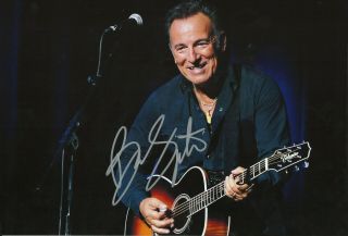 Bruce Springsteen Autographed Signed Photo