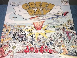 Billie Joe Armstrong Autographed Signed Green Day Dookie Record Album Lp