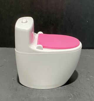 2018 Mattel Barbie Dream House Replacement Toilet Piece Part Euc