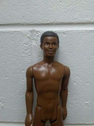 Mattel Ken African American Barbie Doll 1968 Body 1987 Head Steven Moulded Hair