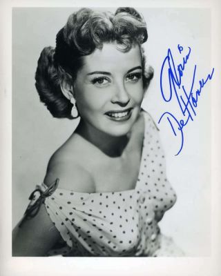 Gloria Dehaven Jsa Signed 8x10 Photo Autograph
