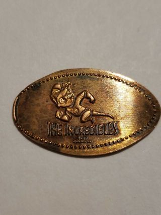 Disney The Incredibles Dash 4 Of 7 Pressed Penny Smashed Elongated