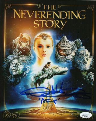 Noah Hathaway Autograph Signed 8x10 Photo - Neverending Story " Atreyu " (jsa)
