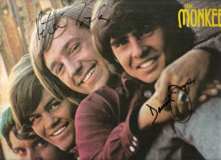 The Monkees Colgems Debue Lp Signed By Davy Jones/peter Tork And Micky Dolenz