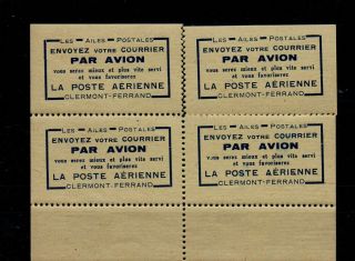 France - Airmail Label 1930 