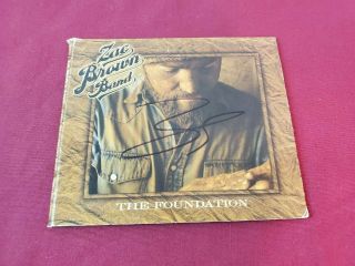 Zac Brown Band The Foundation Cd Signed By Zac - Autograph