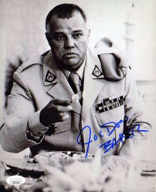 Joe Don Baker Jsa Signed 8x10 James Bond Photo Autograph