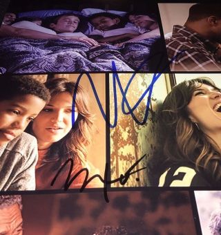 Milo Ventimiglia Mandy Moore Justin Hartley This Is Us Signed 11x14 Photo 3