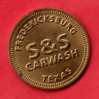 Fredericksburg,  Tx Token,  S&s Car Wash,  Texas