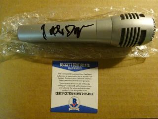 Signed Jakob Dylan Autographed Microphone The Wallflowers Singer Beckett