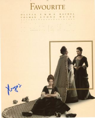 Yorgos Lanthimos " The Favourite " Autograph Signed 8x10 Photo Acoa