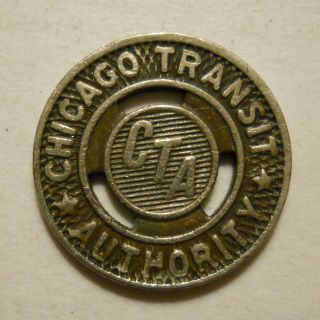 Chicago Transit Authority (illinois) Transit Token - Il150ab