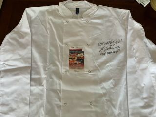 Autographed Larry Thomas Chefs Coat Insc JSA Signed Seinfeld Soup Nazi 2