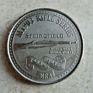 M1903 Rifle Series Token 1903 1936 Usa Medallion Nra Coin Springfield Wwi Wwii