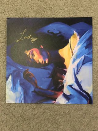 Lorde Signed Autographed 12x12 MELODRAMA Litho Lithograph 2