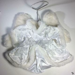 Build A Bear Tagged Girls Clothes White Angel Costume With Wings And Halo Babw
