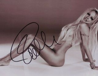 Pamela Anderson Baywatch Autographed 8x10 Photo With By Cha