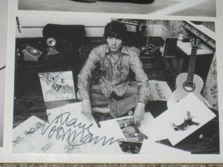 The Beatles Artist Klaus Voormann Signed 4x6 Photo Revolver Autograph