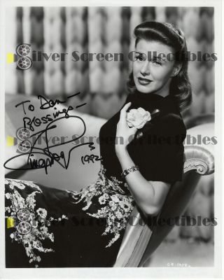 Ginger Rogers - Signed 8 " X 10 " Photo