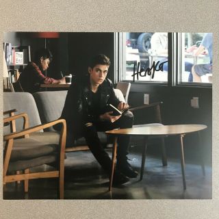 Hero Fiennes - Tiffin Signed 8x10 Photo After Movie With Proof B