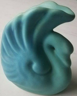Van Briggle Blue Pottery Swan Planter, 2