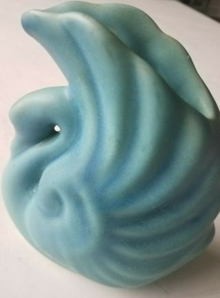 Van Briggle Blue Pottery Swan Planter, 3
