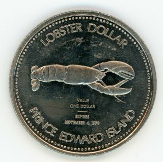 1979 Summerside Prince Edward Island Pei Trade Dollar Token Canada Lobster