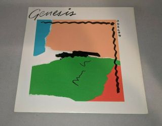 Genesis Mike Rutherford Signed Autographed " Abacab " Lp Record Beckett (bas)