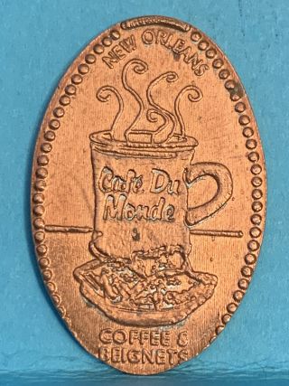 Cafe Du Monde Coffee & Beignets Pressed Elongated Penny