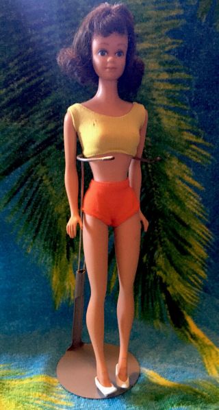 Vintage Barbie Midge Doll With Brown Hair