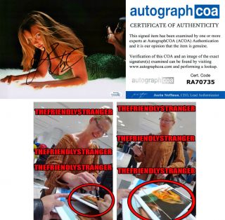 Katherine Heigl Signed Autographed 8x10 Photo C Exact Proof Sexy Dress Acoa