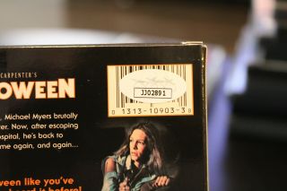 Halloween Signed VHS Tape - (4) JSA Certified Autographs - Nick Castle & More 3