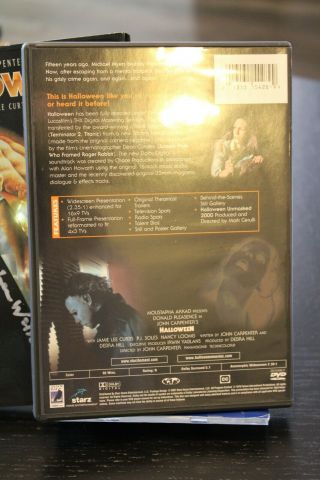 Halloween DVD - (4) JSA Certified Autographs - Nick Castle,  Will Sandin,  more 2