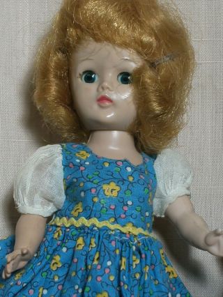 Vogue Jill Blonde Hair Sleep Eyes Is Walker 2nd Doll Marked P Both 10 " 1950 