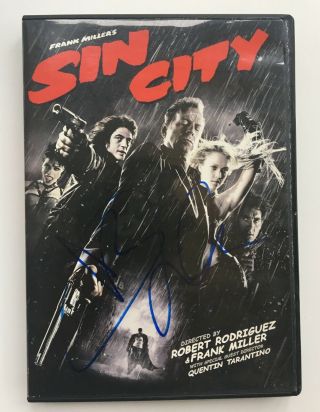 Jessica Alba Signed Autographed Sin City Dvd