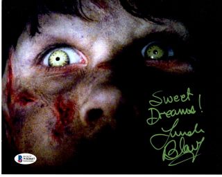 Linda Blair Signed 8x10 Photo The Exorcist Horror Regan Sweet Dreams Beckett