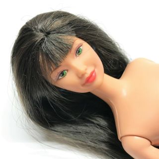 Sit N Style Kira Barbie,  23424,  Nude Ooak Doll Mattel 1999,  Vintage