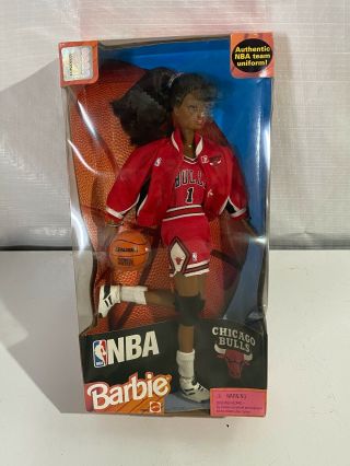 Nba Barbie Doll - African American " Chicago Bulls " 1998