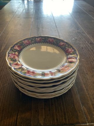 Grindley England Royal Petal Marlborough “chester” B&b Salad Fruit Dinner Plates