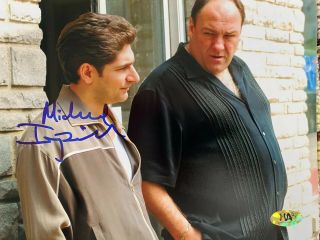 Michael Imperioli Signed Autographed " The Sopranos " Hbo Tv 8x10 Photo