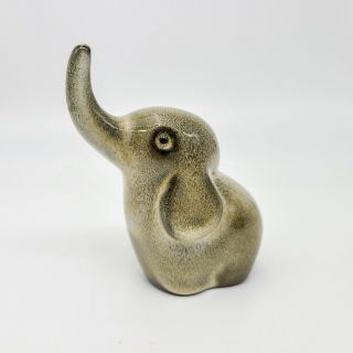 Howard Pierce Porcelain/ Ceramic/ China Little Elephant Calf Figurine/ Sculpture